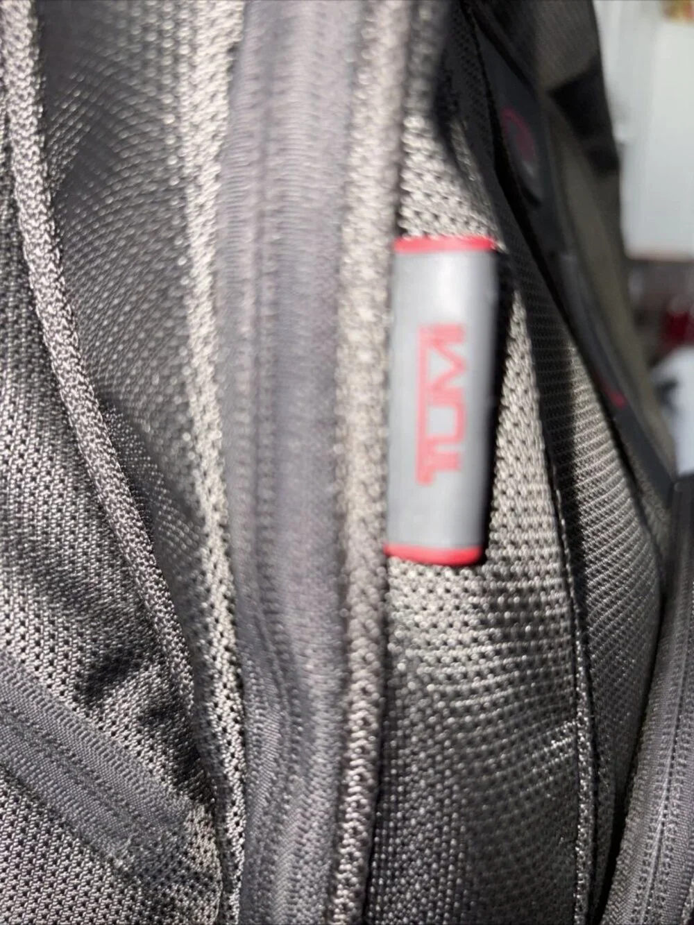 Tumi Tech Forsyth Laptop Backpack 5581D Nylon PVC Ballistic Bag Black-READ